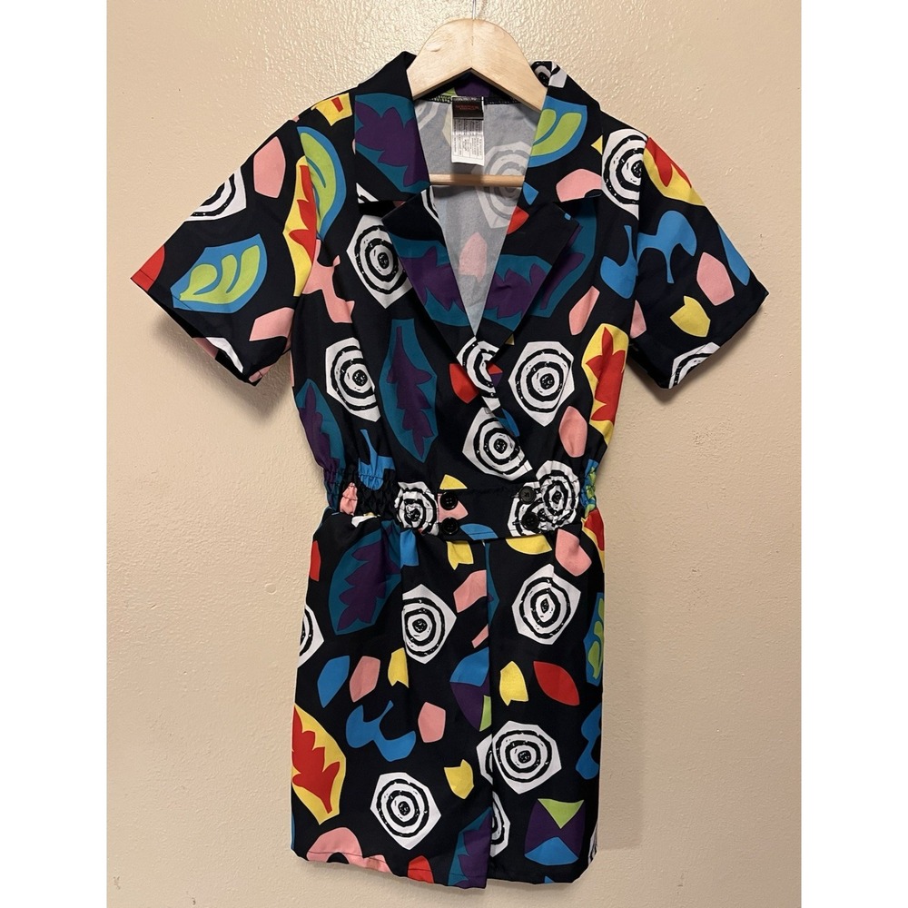 Stranger Things Eleven Romper Cosplay Halloween Costume Women's Small/Medium S/M
